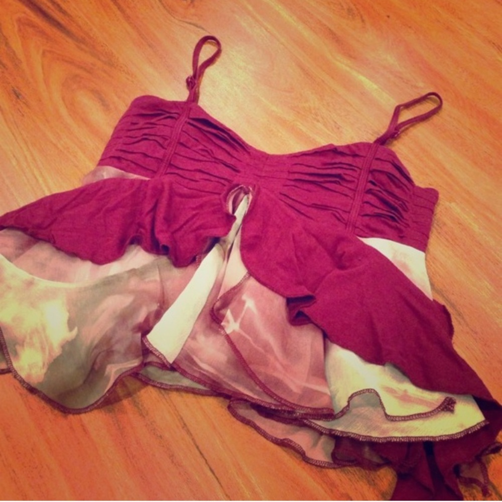 Free people cropped tank